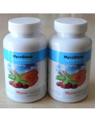 MycoMedica MycoSleep 2 x 90 g prášku (pro zdravý spánek, harmonizuje psychiku)