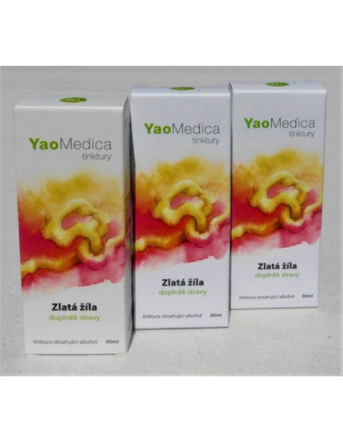 YaoMedica 081 Zlatá žíla 3 x 50 ml