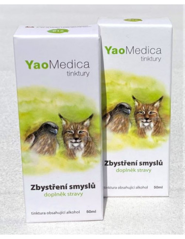 YaoMedica 016 Zbystření smyslů 2 x 50 ml