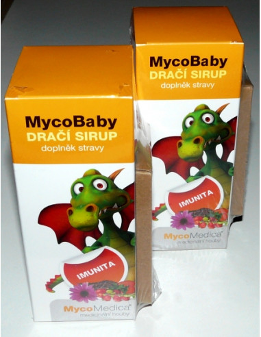 MycoBaby dračí sirup  2 x 200ml MycoMedica 