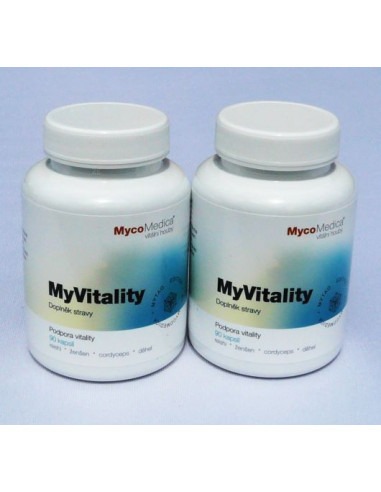 MycoMedica MyVitality 2 x 90 kapslí