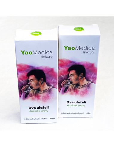 YaoMedica 060 Dva uleželí tinktura 2 x 50 ml 1