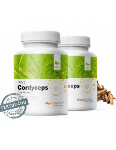 MycoMedica Cordyceps PRO 2 x 90 kapslí