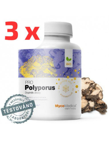 MycoMedica Polyporus PRO 3 x 90 kapslí 