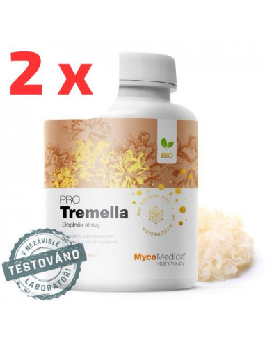 MycoMedica Tremella PRO 2 x 90 kapslí