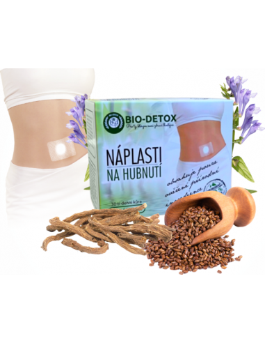 Bio-detox Magnetické náplasti na hubnutí 30 ks